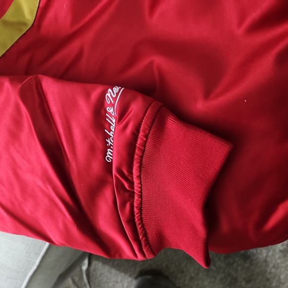 Mitchell and Ness San Francisco 49ers Heavyweight 2XL Jacket. NWT - Picture 7 of 12